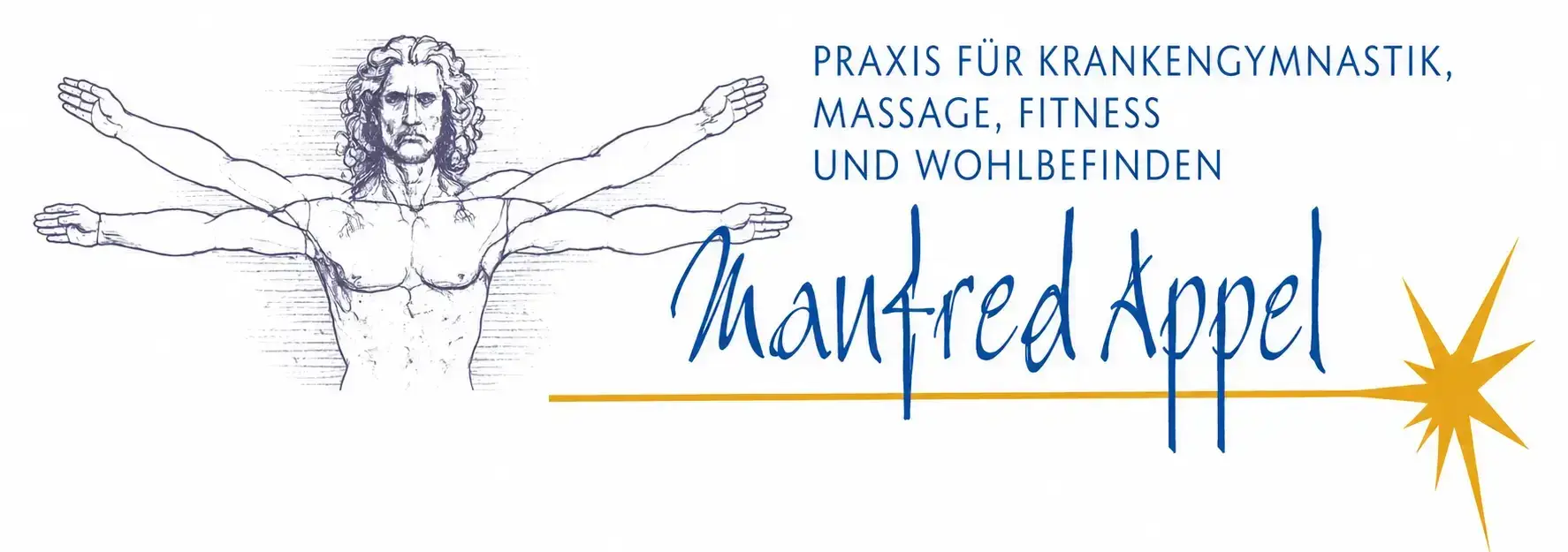 Logo der Physiotherapie-Praxis Manfred Appel in Neuburg an der Donau.